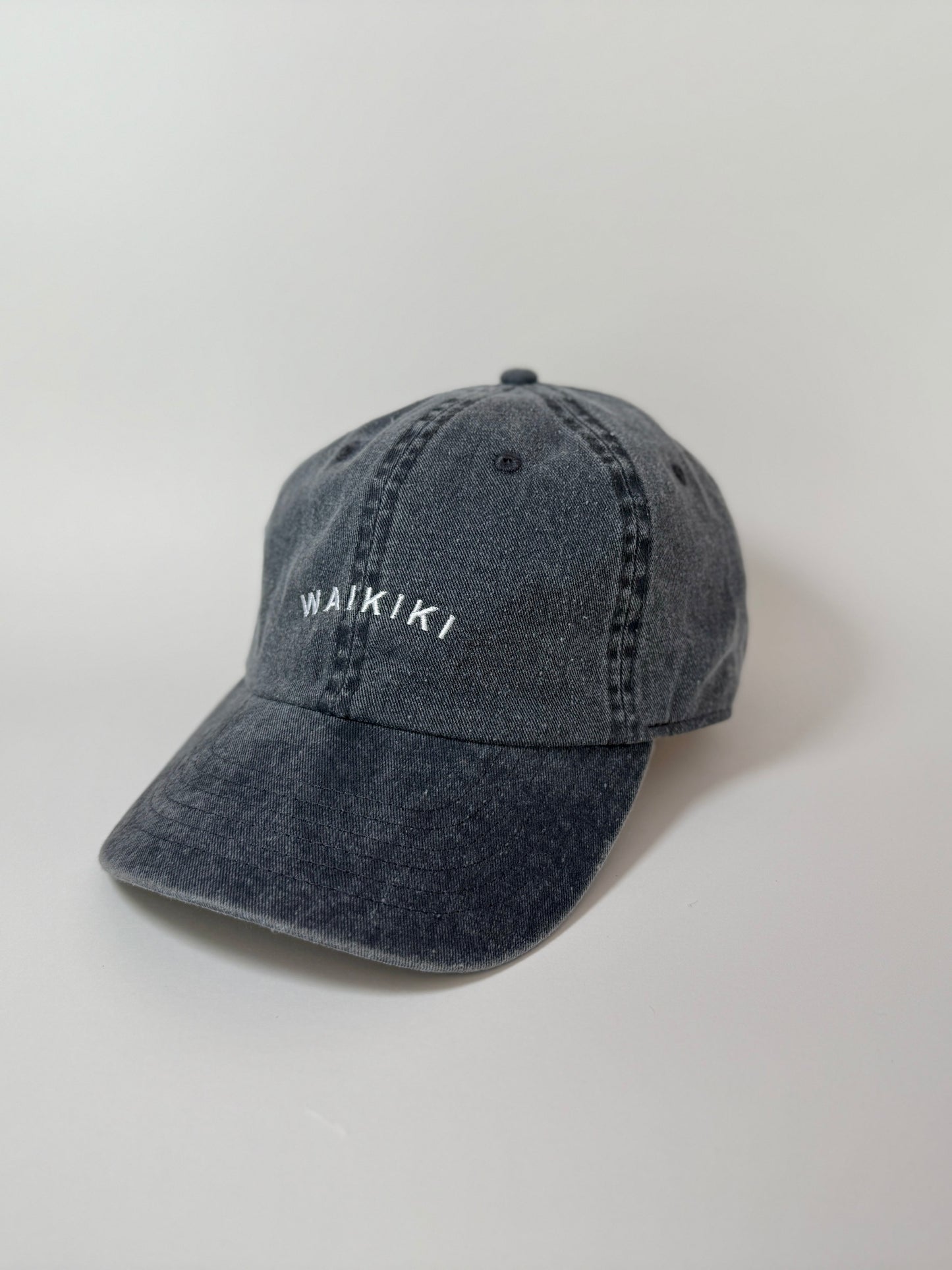DAD CAP CHARCOAL WAIKIKI