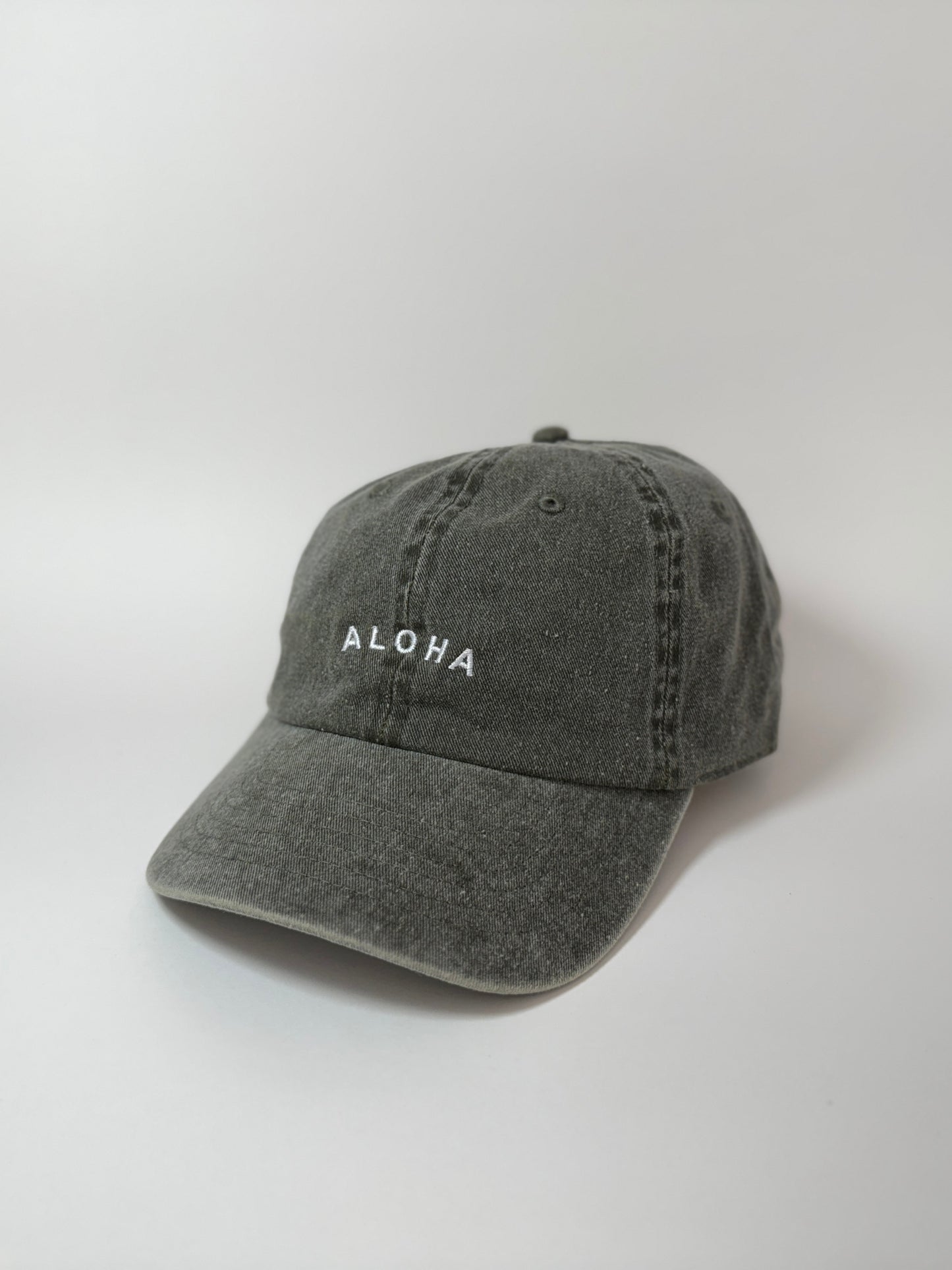 DAD CAP OLIVE ALOHA