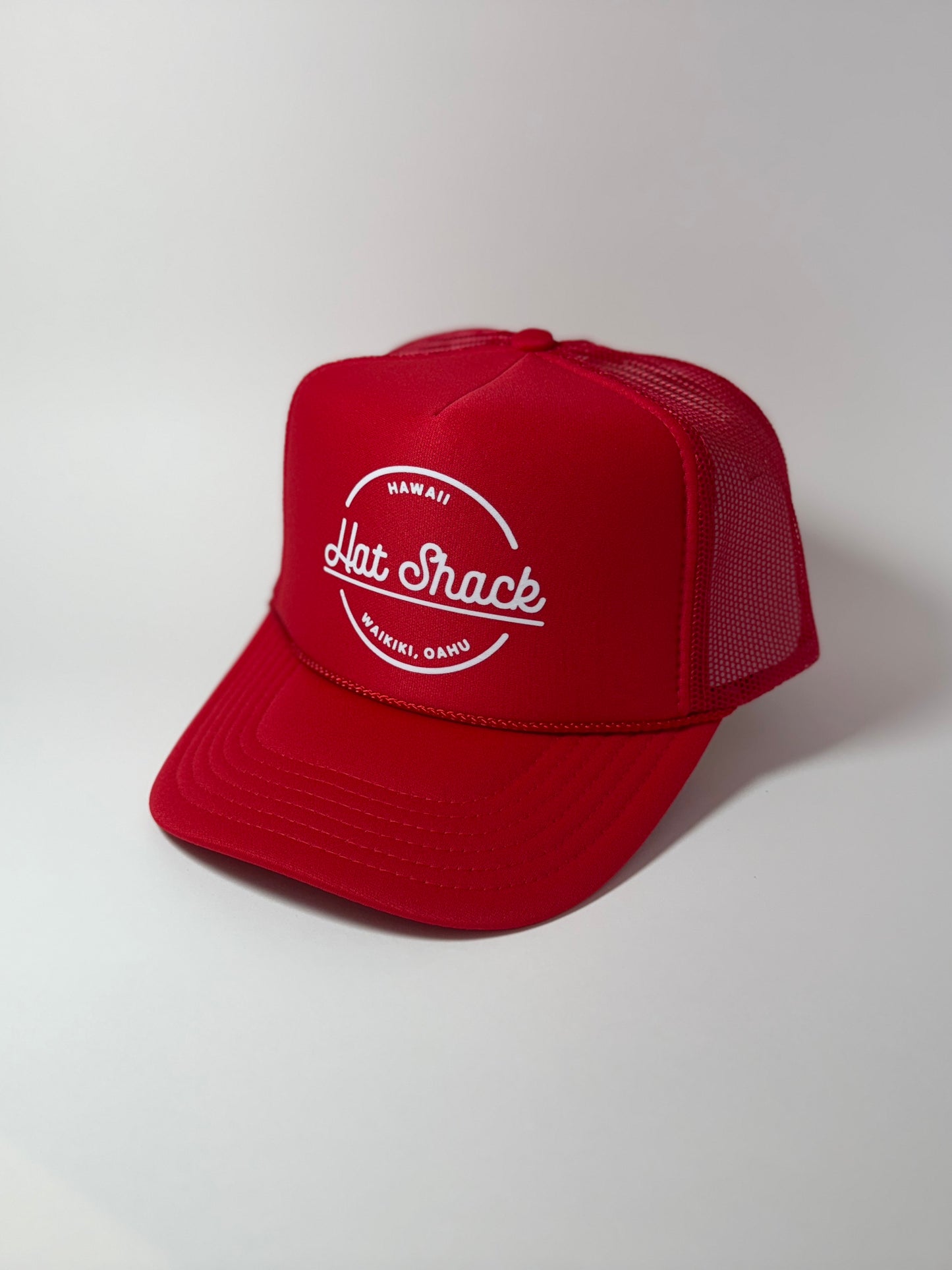 TRUCKER RED HAWAII HAT SHACK