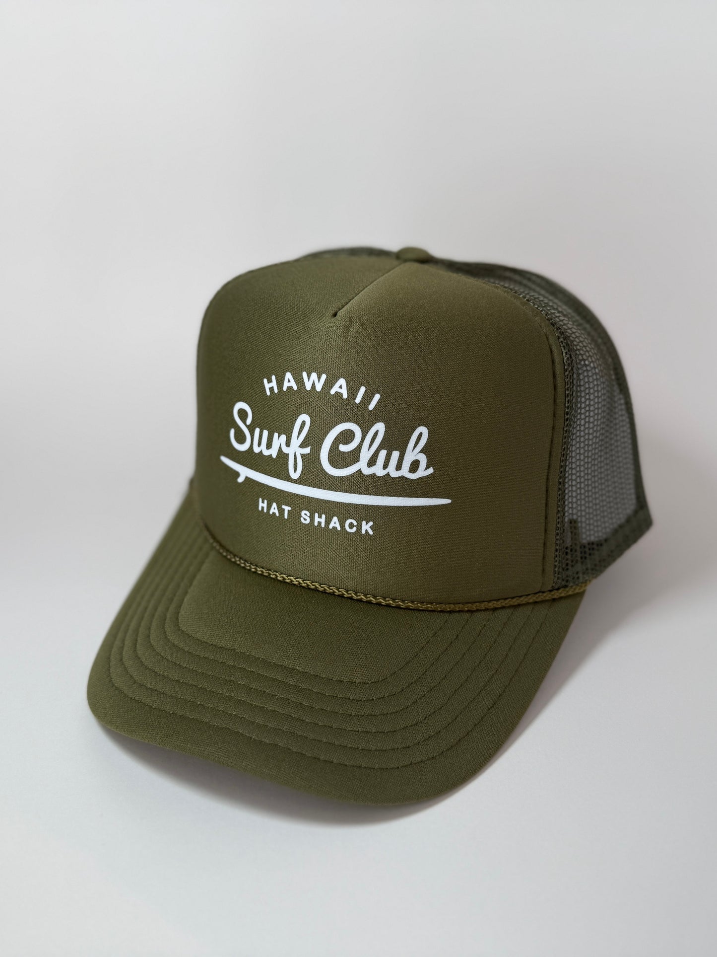 TRUCKER OLIVE-GREEN SURF CLUB