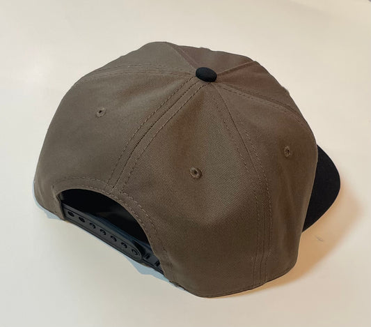 TWO-TONE CAP WALNUT/BLACK