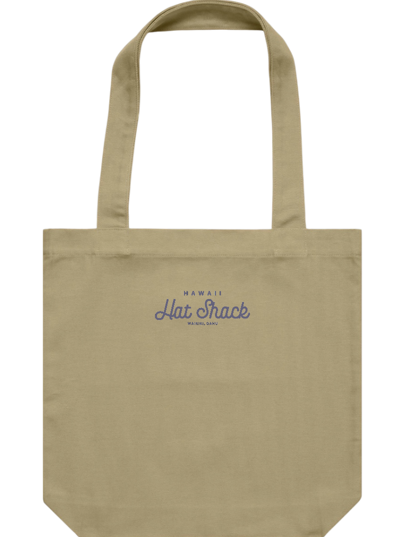 HAWAII HAT SHACK LOGO CARRIE TOTE (4 COLORS)