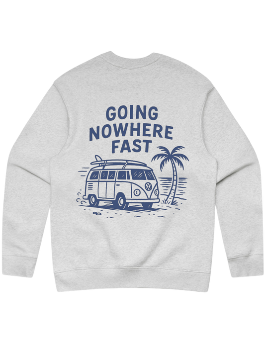 GOING NOWHERE FAST CREWNECK