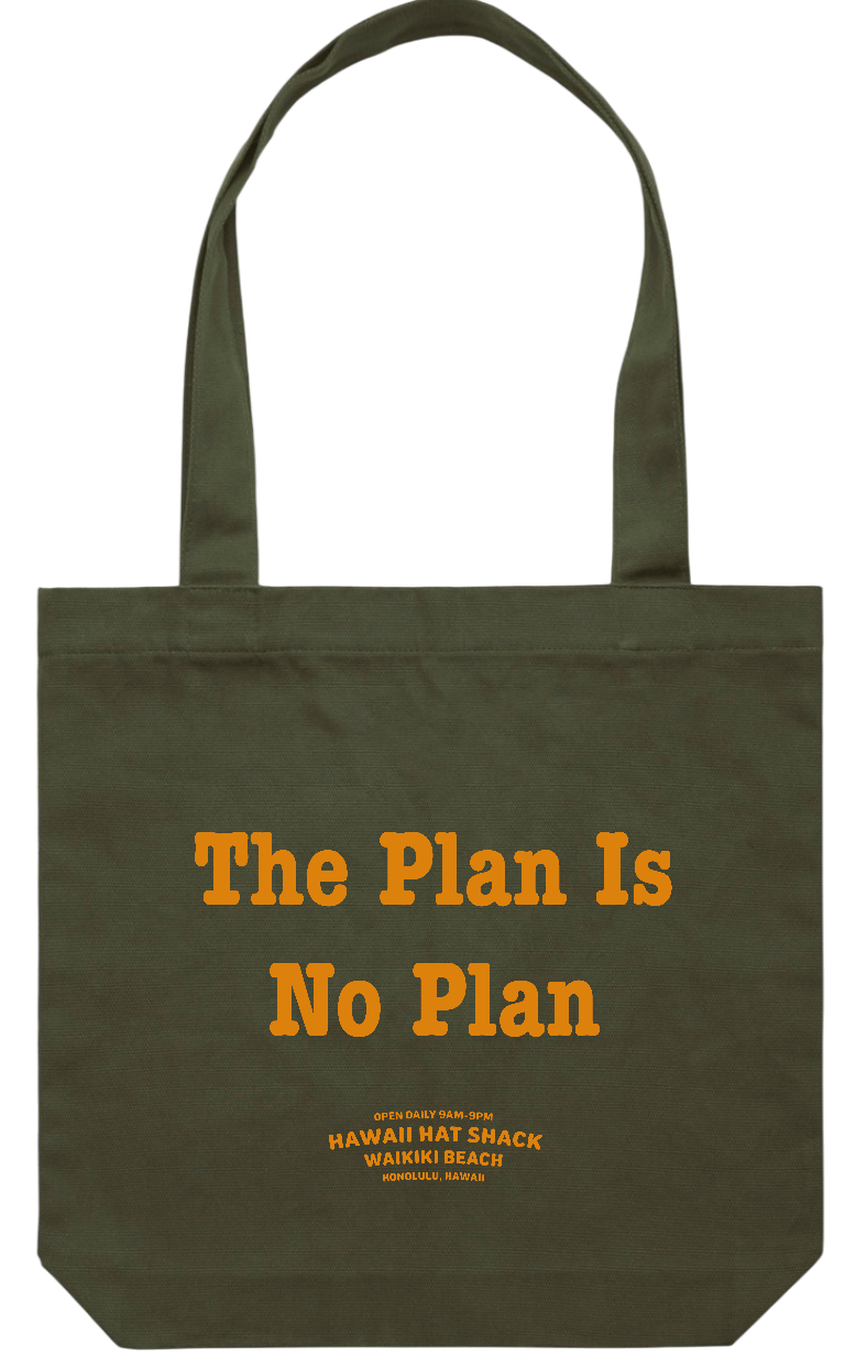 THE PLAN IS NO PLAN CARRIE TOTE (4 COLORS)