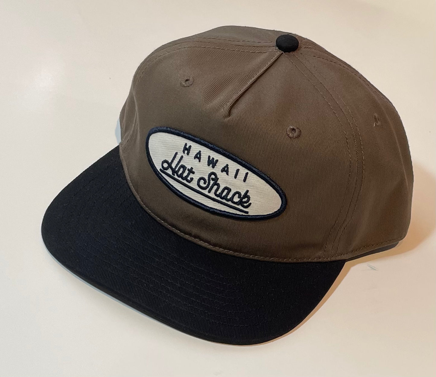 TWO-TONE CAP WALNUT/BLACK