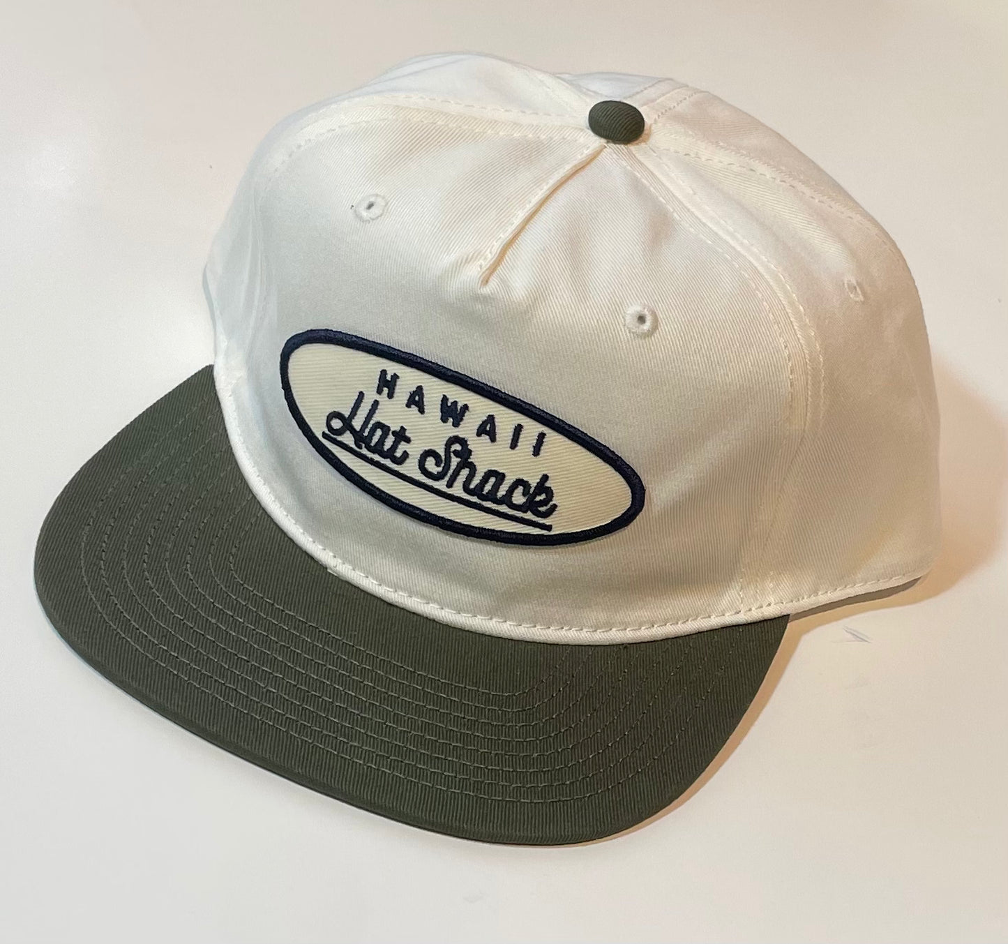 TWO-TONE CAP WHITE/ARMY