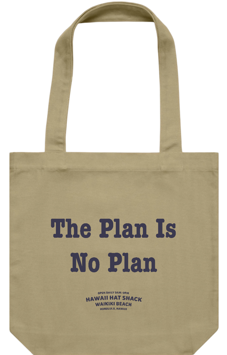 THE PLAN IS NO PLAN CARRIE TOTE (4 COLORS)