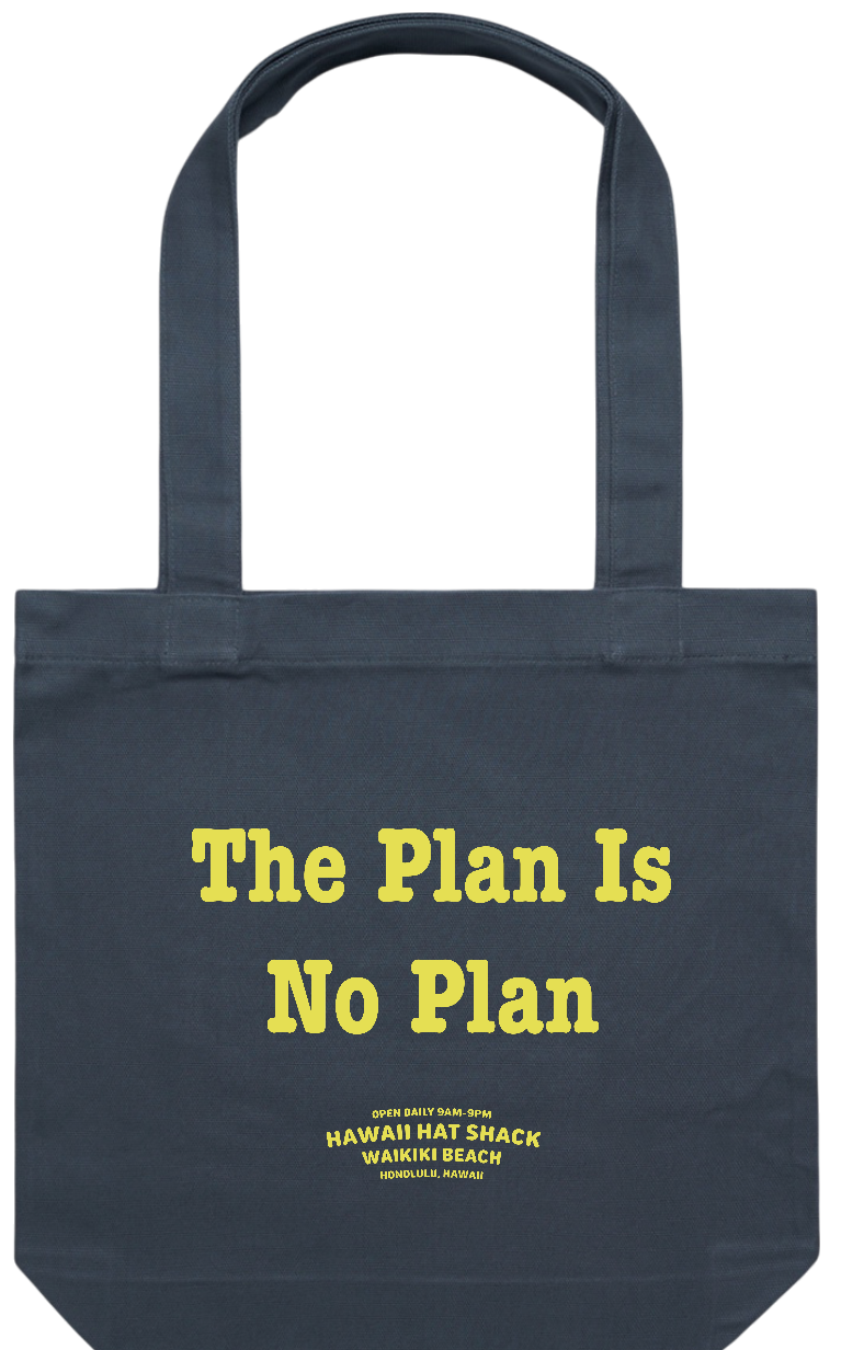 THE PLAN IS NO PLAN CARRIE TOTE (4 COLORS)