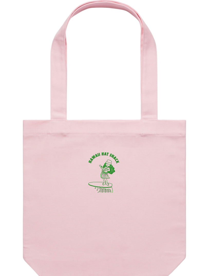 HAWAII HAT SHACK LOGO CARRIE TOTE (4 COLORS)