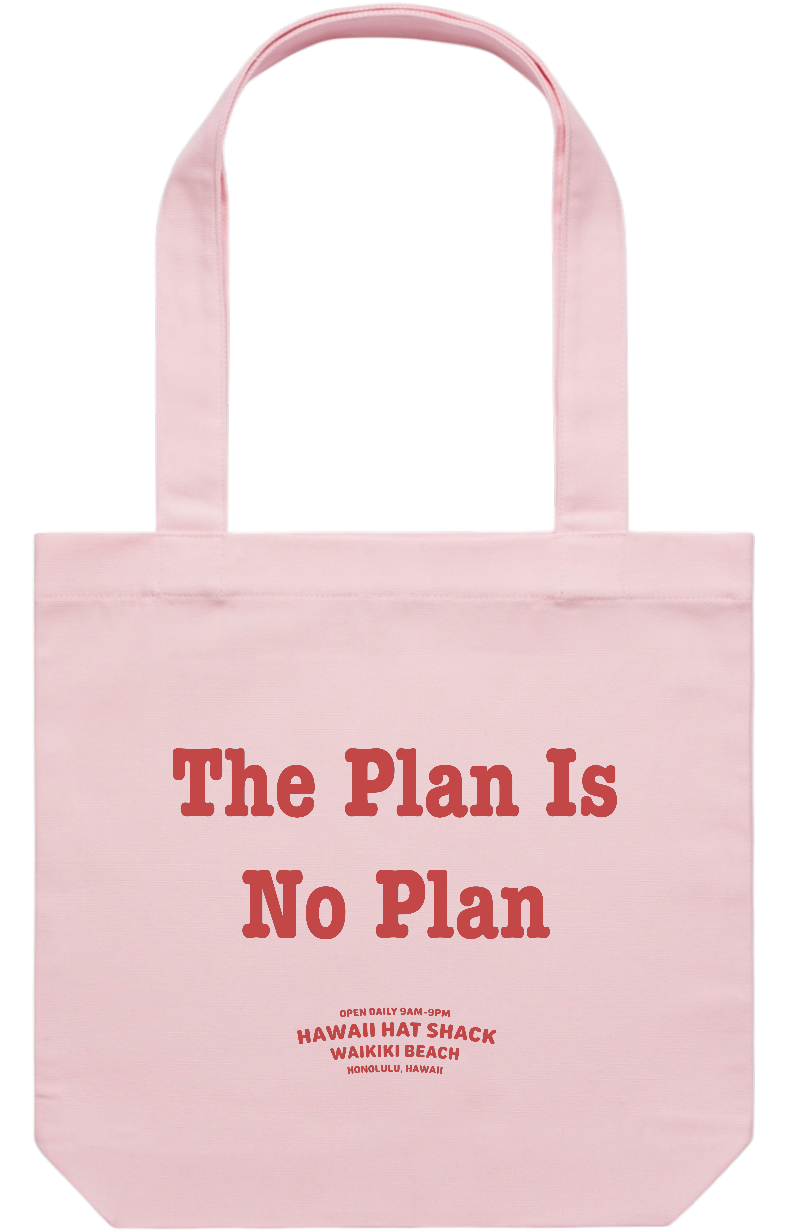 THE PLAN IS NO PLAN CARRIE TOTE (4 COLORS)