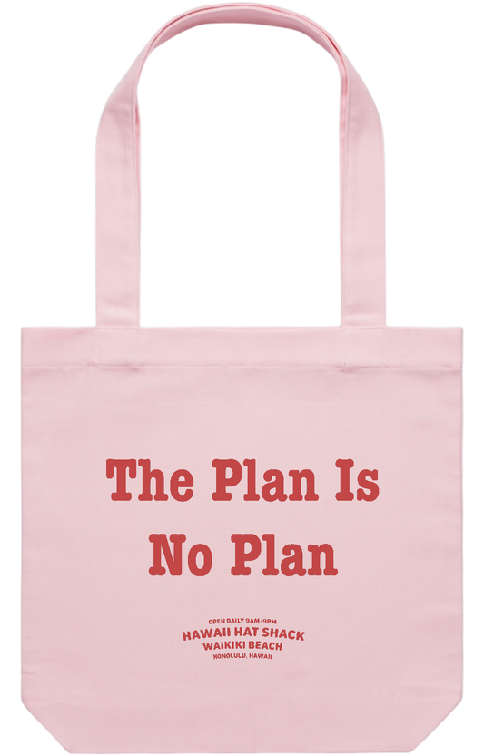 THE PLAN IS NO PLAN CARRIE TOTE (4 COLORS)