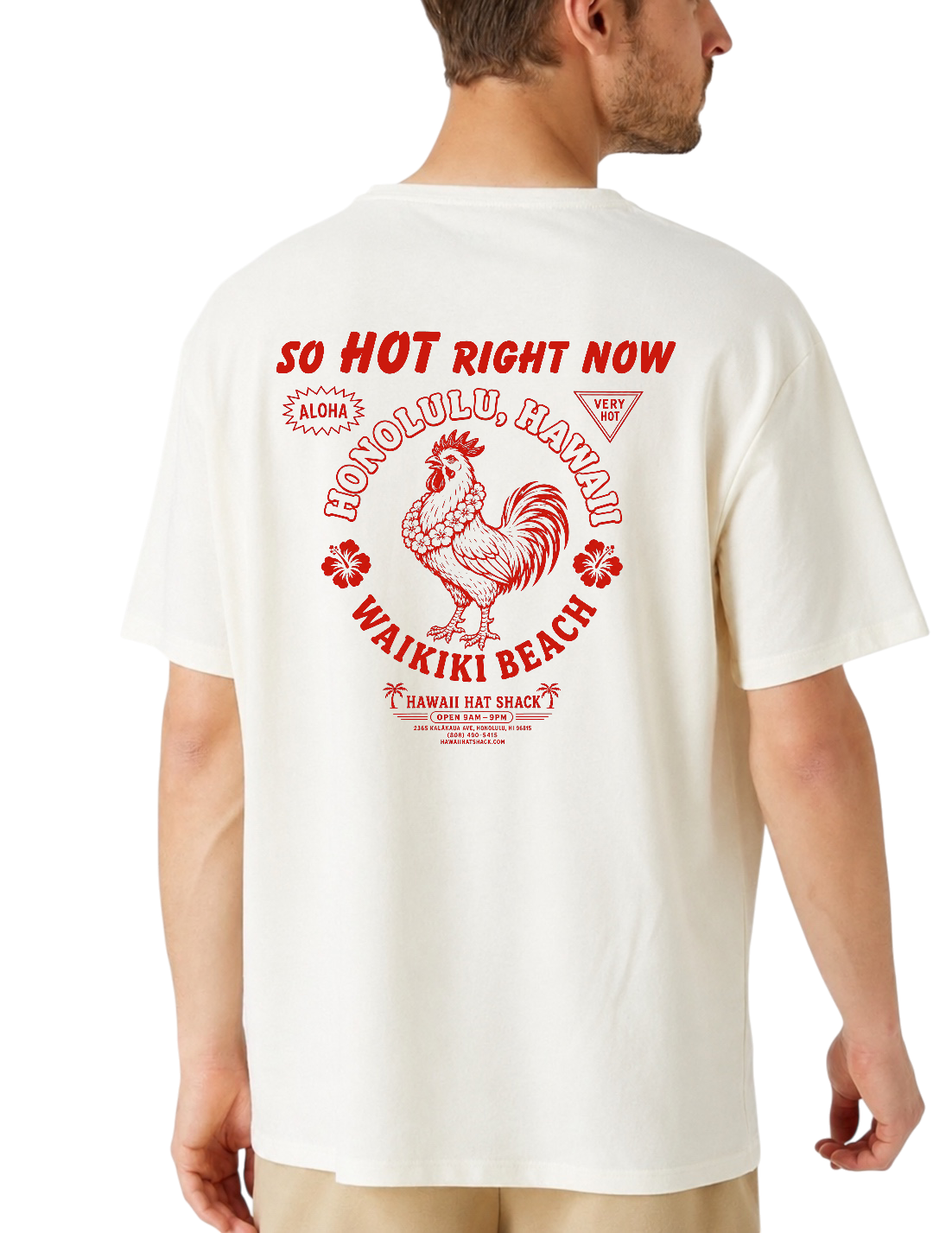 HAWAII HAT SHACK ROOSTER