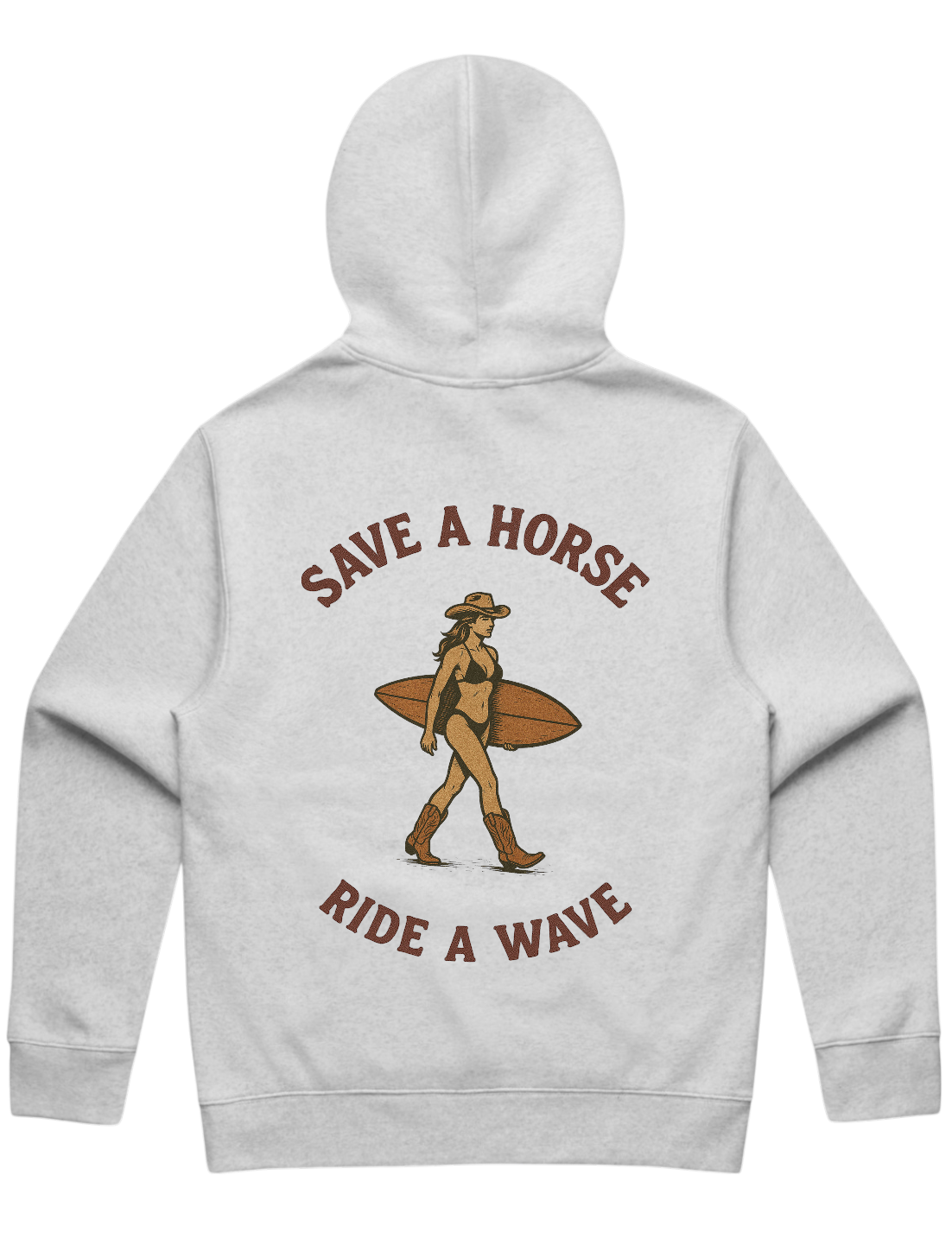 SAVE A HORSE RIDE A WAVE HOODIE