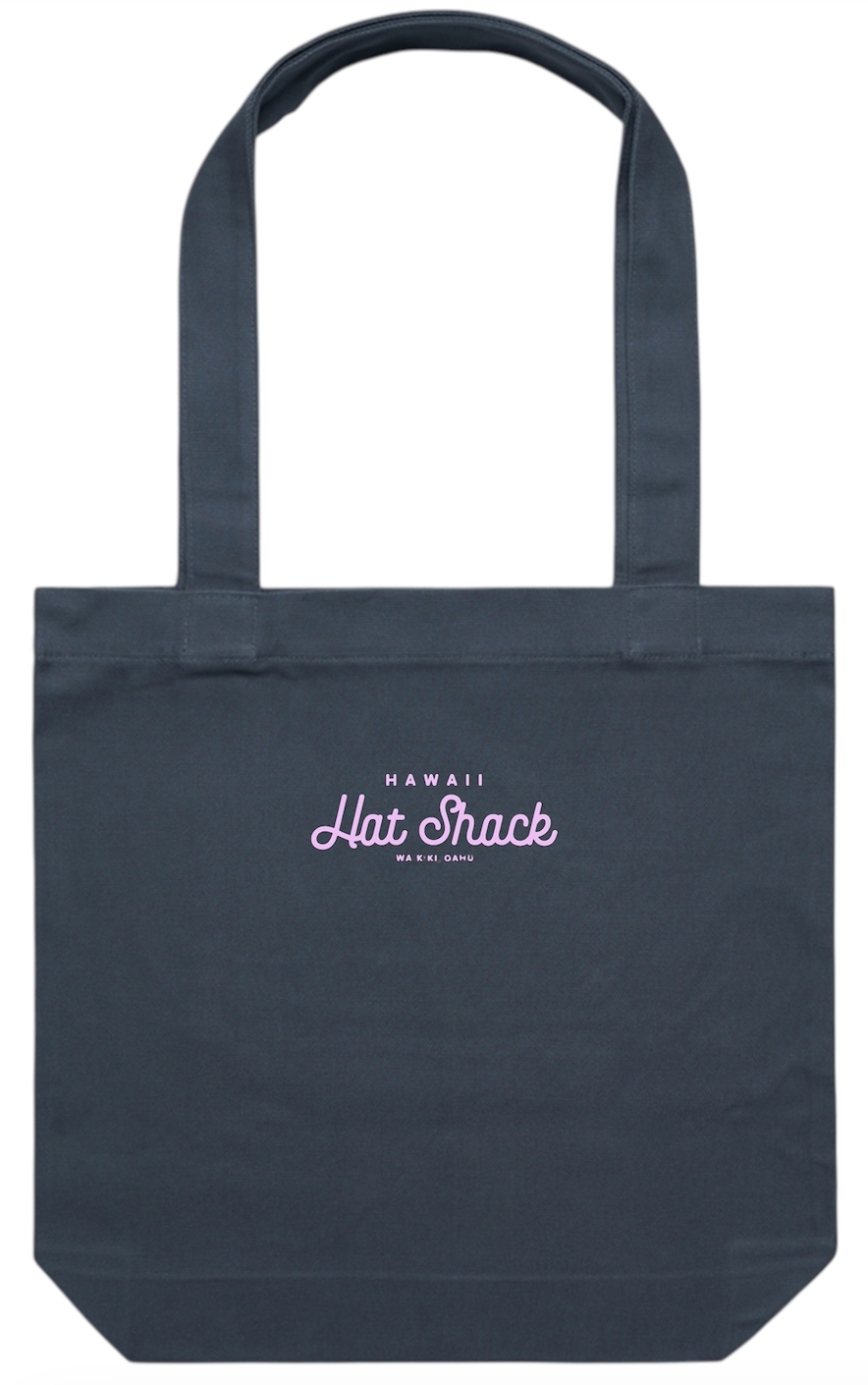 HAWAII HAT SHACK LOGO CARRIE TOTE (4 COLORS)